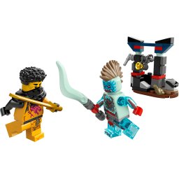 Set de constructie LEGO® 30700 Ninjago - Batalia dintre Arin si Dragonian, 48 piese, 7 ani+