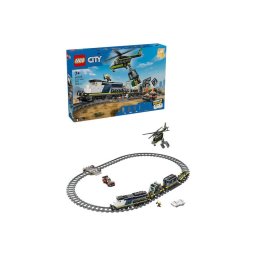 Set de constructie LEGO® 60508 City - Jaf in trenul politiei, 1313 piese, 7 ani+