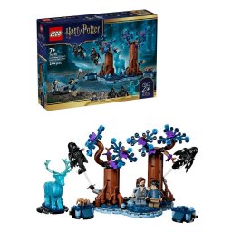 Set de constructie LEGO® Harry Potter™ Padurea Interzisa: Expecto Patronum 76475, Jucarii pentru Copii, Jucarii pentru Baieti si Fete, Idee de Cadou pentru Copii, 244 piese