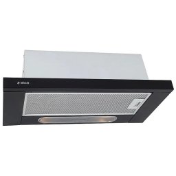 Hota telescopica incorporabila Elite 14 LUX BL/A/50, 50cm, 3 viteze, 650 m³/h, 206W, Negru
