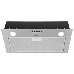 Hota incorporabila Amica OMC6242I, 60cm, 350m3/h, iluminare LED, filtru din aluminiu, clasa energetica C, Argintiu