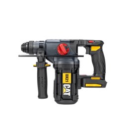 Ciocan rotopercutor CAT DX21B, 18V (acumulatorul nu este inclus), motor fara perii, SDS Plus, 0-1210RPM, frecventa impact 0-5400/min, 2,2J, 32mm(lemn), 13mm(metal), 26mm (beton), 5 functii