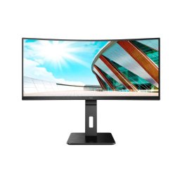 Monitor LED Curbat AOC CU34P2A 34 inch WQHD VA 1ms 100Hz Black