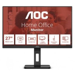 Monitor AOC 24E3QAF 75Hz Full HD 24inch IPS 4ms Negru