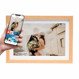 Rama Foto Digitala Denver PFF-1040LW FRAMEO Ecran IPS Tactil 10.1Inch Stocare 16GB Wi-Fi Light Wood