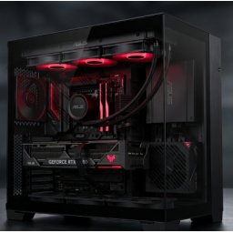 PC Custom Powered by Asus ITGalaxy Mirage i9 285K 64GB RAM SSD 2TB RTX 5080 Negru
