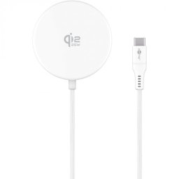 Incarcator magnetic Wireless Qi USB type C 25W cu stand, Goobay G80354