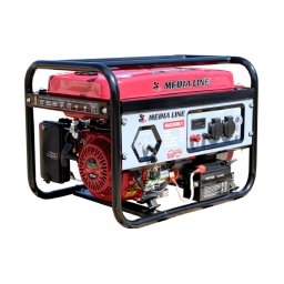 Media Line - MLG3500E/2 - Generator de uz general, 2.6 kW, Media Line, -, 7 CP, 15 l, pornire electrica, monofazat