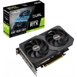 Placa video ASUS nVidia GeForce RTX 3060 Dual OC LHR 12GB DUAL-RTX3060-O12G-V2, GDDR6, 192bit