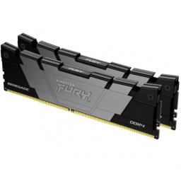 Kit Memorie RAM Kingston FURY Renegade Black Intel XMP 2.0 KF436C16RB2K2/16, 16GB, DDR4-3600MHz, CL16, Dual Channel