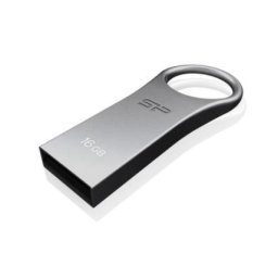 Memorie USB Silicon Power memory USB Firma F80 16GB USB 2.0 COB Zinc alloy Silver