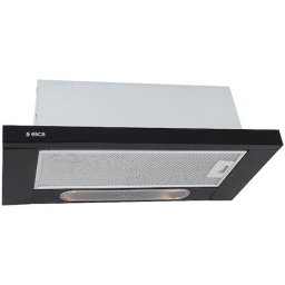 Hota ELITE 14 BL/A/60, Putere de absorbtie 304 mc/h, Sistem recirculare, Iluminare LED, Filtru de grasime, Clasa C, 60 cm, Negru