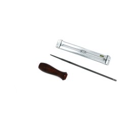 set ascutire lant .325" (pila rotunda 4.8mm, maner lemn, sablon) #9316CA