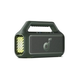 Boxa portabila Soundcore Boom 2, 80W, BassUp 2.0, Bluetooth 6.0, RGB, Autonomie 24 ore, IPX7, Auracast™, Verde