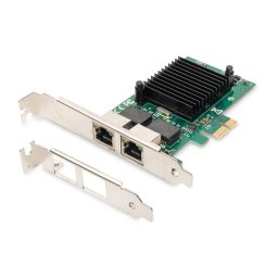 Placa de retea Gigabit Ethernet PCI Express Card, 2-port