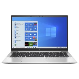 Laptop HP EliteBook 845 G7 Refurbished, Ryzen 5 PRO 4650U, 8 GB RAM, 128 GB SSD, Ecran 14", Windows 11 Pro, Webcam, Tastatura Noua US Iluminata, Stare Acceptabila