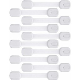 Set 10 Sisteme de siguranta multifunctionale reglabile 19 cm Bambinice BN045