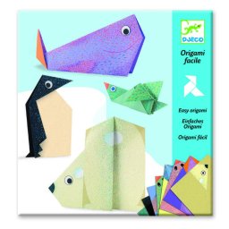 Joc creativ origami Animale polare, Djeco