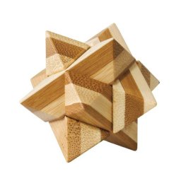 Joc logic IQ 3D Puzzle in cutie metalica Star, Fridolin