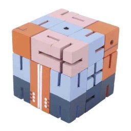 Joc logic IQ 3D puzzle Baiat albastru, Fridolin