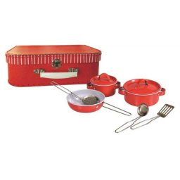 Set vase metalice rosii, Egmont Toys
