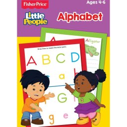 Carte de activitati cu litere Fisher Price Alphabet Alligator AB3288FPAB2