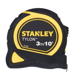 Stanley 0-30-686, ruleta Tylon 3m, 10 Ft, metric-inch, protectie din cauciuc, anti-alunecare, 3mx13mm, blister