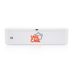 Caseta UVC Dezinfectanta, Multifunctionala, cu Capac Detasabil si Functie de Incarcare Wireless