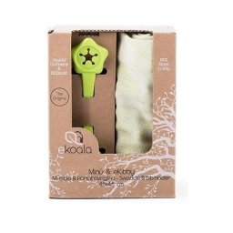 Set Swaddle si suport de prindere baveta, eKoala, Green