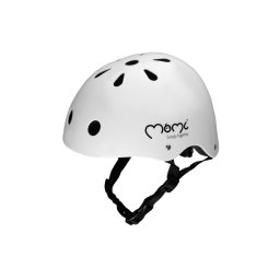 Casca bicicleta copii, Momi - White Matt