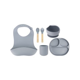 Set pentru diversificare din silicon, Momi Ami - Grey