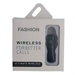 Casca Bluetooth Pentru Condus Neagra Wireless,