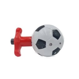 Jucarie Titirez Automat, Muzica, Joc De Lumini, Model Minge Fotbal, Alb