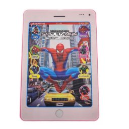 Tableta De Jucarie Interactiva, Spider-man, Muzica, Roz