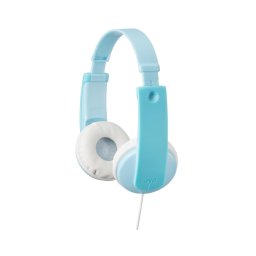 Casti JVC pentru copii HA-KD7-ZNE, Over-ear, albastru