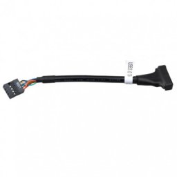 Cablu adaptor Carcasa USB 3.0 tata 19pini/ 20pini la USB 2.0 mama 9 pini placa baza usb3