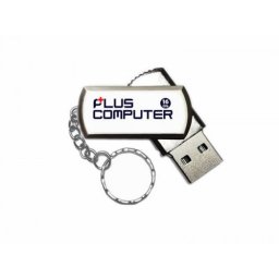 Memorie USB/ Stick 16Gb, tip brelog Mini, USB 2.0, metal