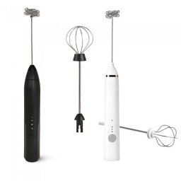 Mixer Usb 2 In 1 Pentru Lapte Și Băuturi, 4w, Reîncărcabil, 17 Cm