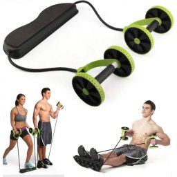 Aparat Pentru Fitness Elasticropes, Cu Corzi Elastice Și Suport, Ideal Pentru Modelarea Corpului Si Intarirea Muschilor