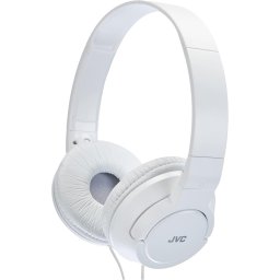 Casti Over the Ear JVC HA-S180W-E-F, Cu fir, Deep Bass, Mini-jack de 3.5 mm, Alb