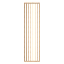 Riflaj perete despartitor MDF, LDA PREMIUM, Stejar Saragossa, 275x58 cm