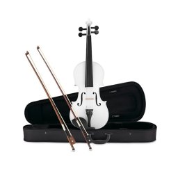 Set vioara clasica din lemn si arcus 1/8 suplimentar, DEPOX®, Marime 4/4, toc inclus