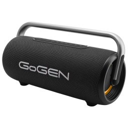 Boxa portabila cu Bluetooth GoGEN HANDEE BPS 440, 60W, acumulator Li-Ion 7.4 V/4800 mAh, efecte LED, IPX5, TWS, negru