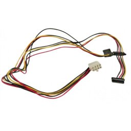Cablu adaptor 8 pini la 3 sata, Active, Compatibil Fujitsu Esprimo, alimentare hard disk, hdd, ssd, 50cm, T26139-Y4012-V201