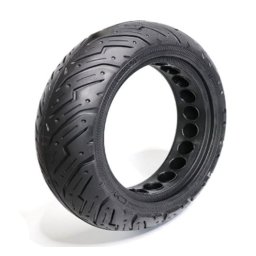 Anvelopa Plina Trotineta 10x2.5C Negru Janta 44 mm