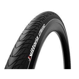 Anvelopa VITTORIA Urbano 700x32C(32-622) Negru 749g Rigid - banda reflectorizanta