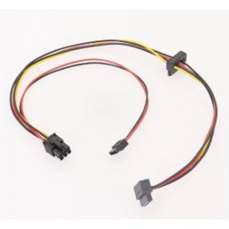 Cablu adaptor dual sata, Active, compatibil HP ProDesk/ Elitedesk Tower/ SFF 280G3, 282 FG3, 290 G1, 400 G1 G4 G5 G7, 480 G4, 600G1, 680G1, 800G1, 6 pini la 2x sata cd, dvd, hard disk, ssd, 40cm