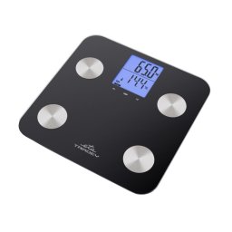 Cantar corporal ETA Tracey 3779 9000, 180 kg, analiza corporala 5 parametri, control tactil, negru