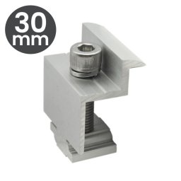 Clema capat 30 mm "Z" pentru montaj panou fotovoltaic