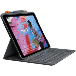 LOGITECH Slim Folio for iPad (7th, 8th, & 9th gen) - BT - GRAPHITE - UK